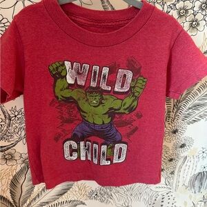Hulk Red T-Shirt ‘Wild Child’
